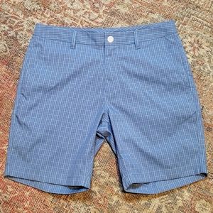 Bonobos Golf All Season Shorts Blue Size 32x8